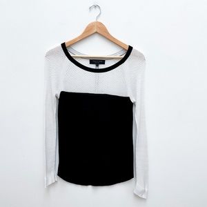 Rag & Bone Crewneck Colorblock Pullover Sweater